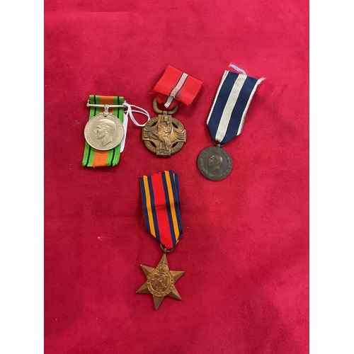 175 - A selection of assorted medals to include the Burma Star etc