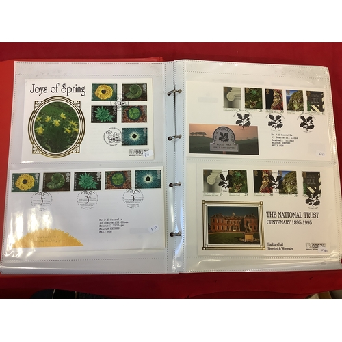 146 - An album housing approx one hundred and four First Day Covers to include 'Fire And Light', 'Architec... 