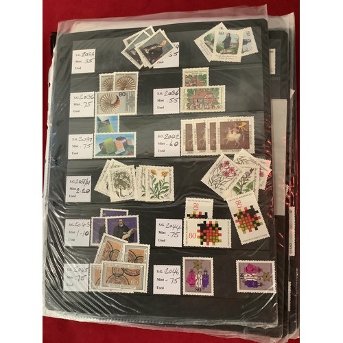 148 - An album housing a selection of unmounted mint German stamps dated from 1983-1999