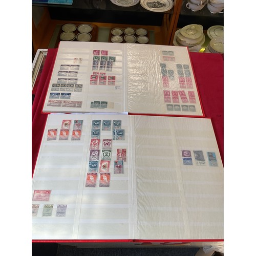 102 - Two albums housing a collection of Commonwealth stamps with some good early issues