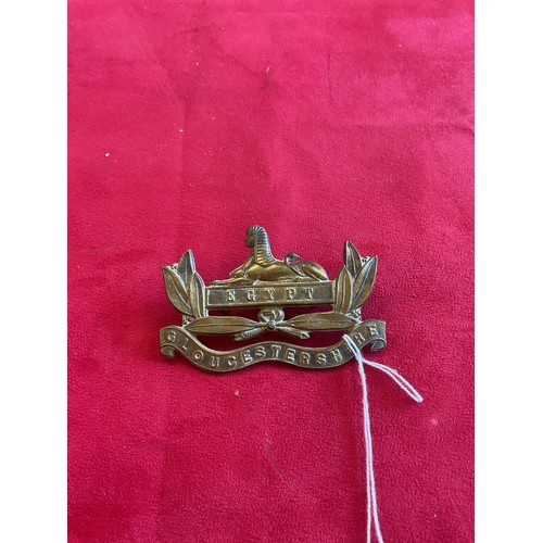 130 - A Gloucestershire Regiment pouch badge