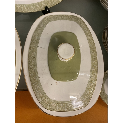 73 - A Royal Doulton 'Sonnet' part dinner service to include dinner plates, side plates, tureens, gravy b... 