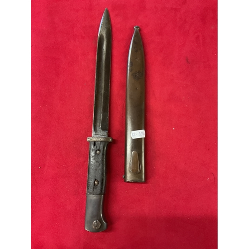 124 - A WWII German K98 bayonet