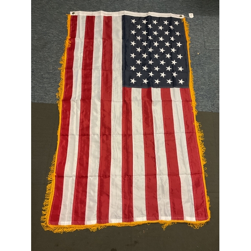 A US flag 35” x 59”