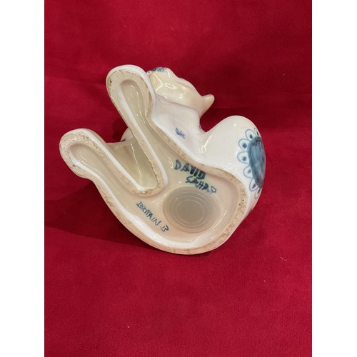 29 - A David Sharp Rye Pottery lion cub money box