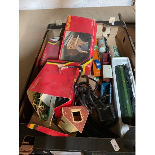 306 - A Hornby OO gauge part train set with locomotive