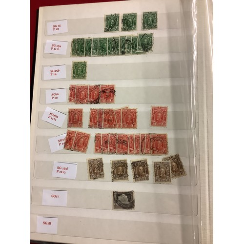 350 - An album housing a selection of mint and used stamps from Southern Rhodesia