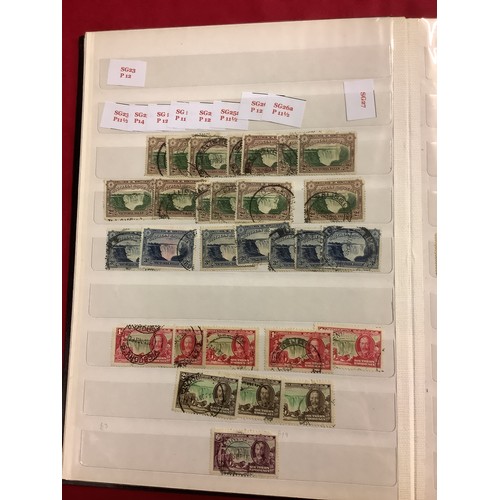 350 - An album housing a selection of mint and used stamps from Southern Rhodesia