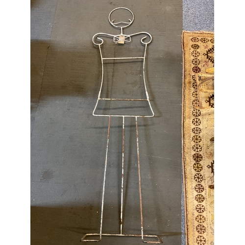 339 - A shop display metal framed model