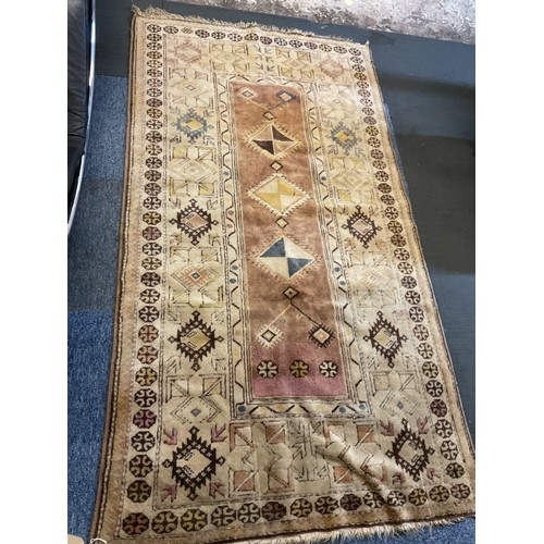 340A - A vintage Turkish rug 6ft 8