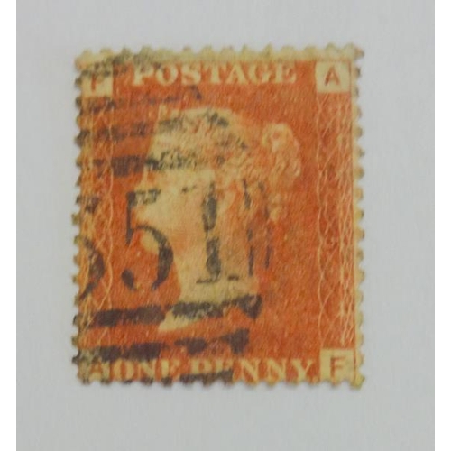 215 - Stamp: GB SG43 Plate 225 Good to Fine Used