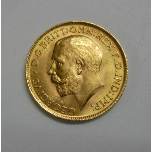 266 - George V 1911 Gold Sovereign