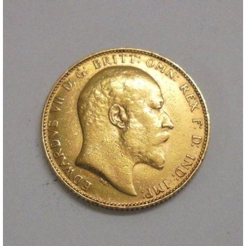 288 - 1908 Edward VII Sovereign