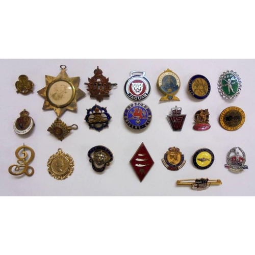 446 - Enamelled Badges incl. WRVS, British Legion, Bedford Drivers Club, Mann's etc.