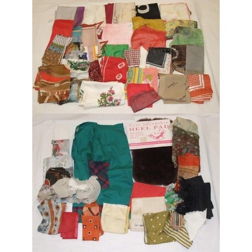 524 - Ladies Vintage & Other Scarves incl. Jacqmar, Duke Street 100% silk, Lanvin, Liberty, St Michael etc... 