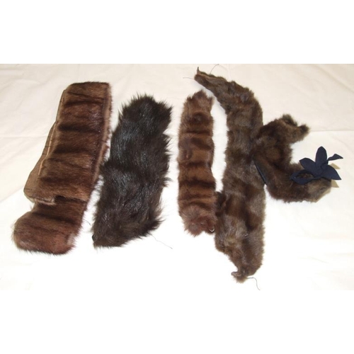 533 - Fur Clothing incl. Mink Hat labelled Chapelier, Brown Fur Hat labelled Gales of Dewsbury, Long Fur S... 