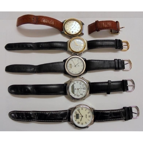 523 - Gents Watches incl. MSF radio controlled, Crane & Viceroy radio controlled, Comet radio controlled, ... 