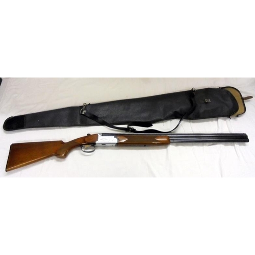 235 - Sabatti Fias Over/Under 12 Bore Shotgun, walnut stock with carry case