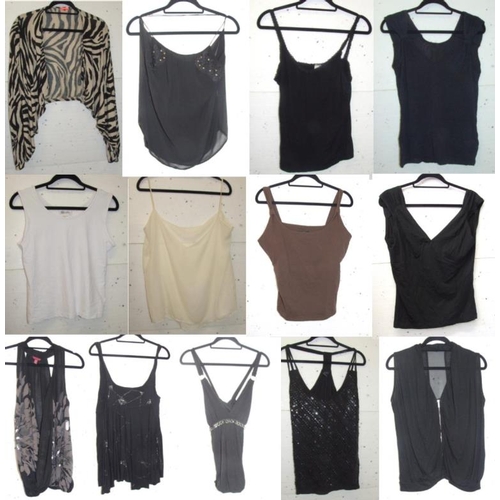 578 - Ladies Tops Size 16/18 incl. Karen Millen, Ted Baker, Principles, All Saints, Zara, Morgan, Noa Noa,... 