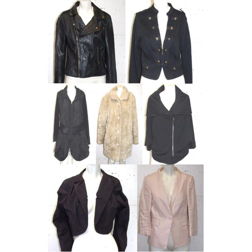 605 - Ladies Coats & Jackets Size 10/12 incl. Annette Goertz, Whistles, Jane Norman, Sylvia Heise, Gelco e... 