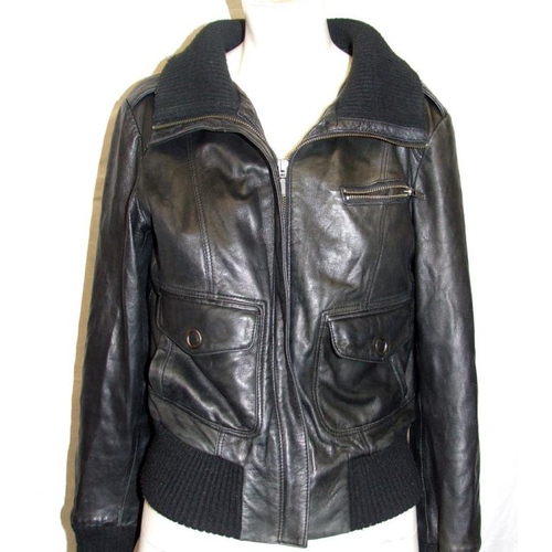 Oasis ladies leather clearance jackets