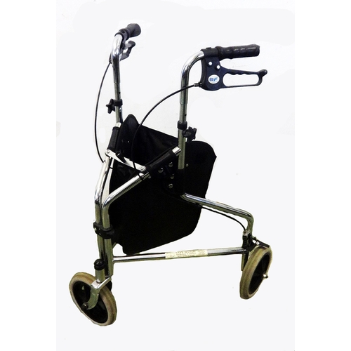 53 - Days 3-Wheel Shopping Walker with brakes