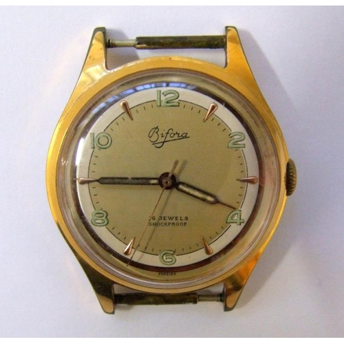 404 - Gents Roamer Premier Wristwatch with secondary seconds dial, part baton, part Arabic numerals & Bifo... 