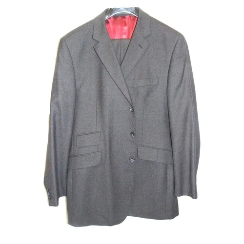 410 - Mens Burton Premier Grey Wool Suit, jacket size 44