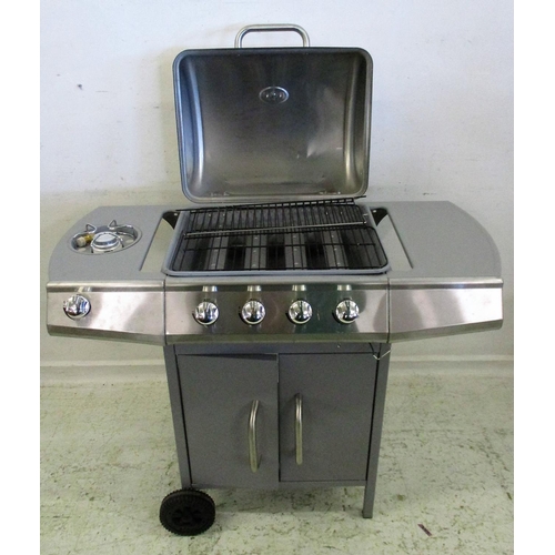 47 - Gas Barbeque with grill & burners as new unused