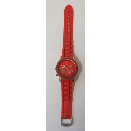 Michael Kors Red Watch 250905 10 Atm