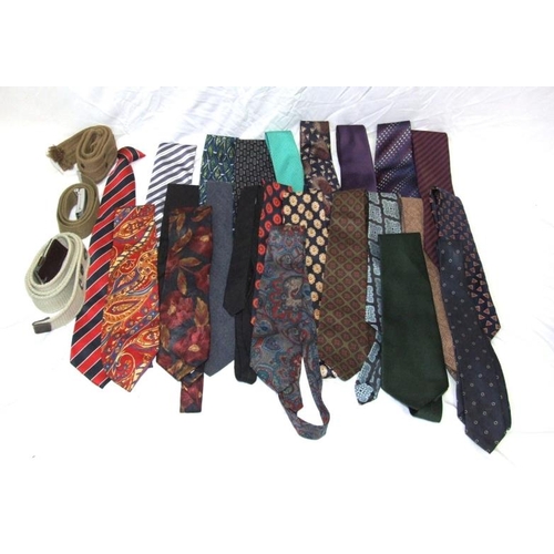 466 - Mens Silk & Other Ties incl. Next, M&S Collezione, C&A, Burton, Copperstone, Thomas Pink, Piccadilly... 