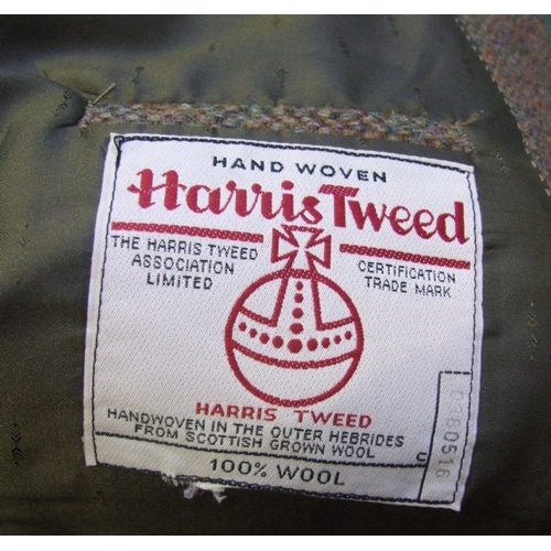 402 - Centaur Mens Harris Tweed 100% Wool Jacket, labelled No. 0380516, no size label, measures approx. 42... 