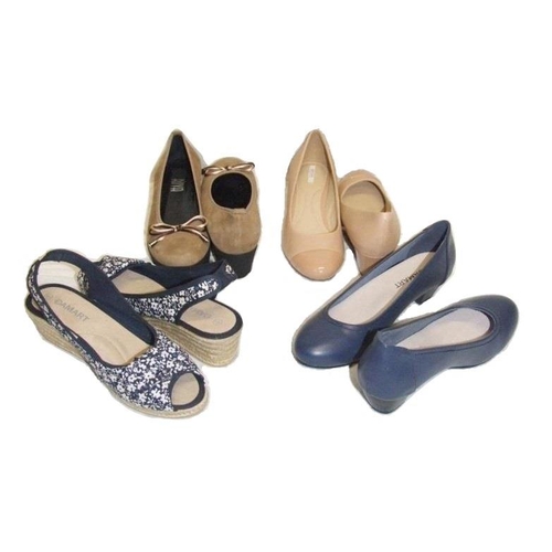 403 - 8 Pair Ladies Shoes incl. Geox Respira, Damart, Riva, Vianni, Gabor, Artigiano & Roland Cartier, all... 