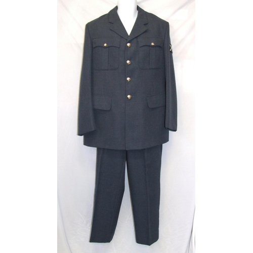 558 - RAF No. 1 Dress Uniform size 180/108/100 Compton & Webb Ltd., propeller sew-on badges