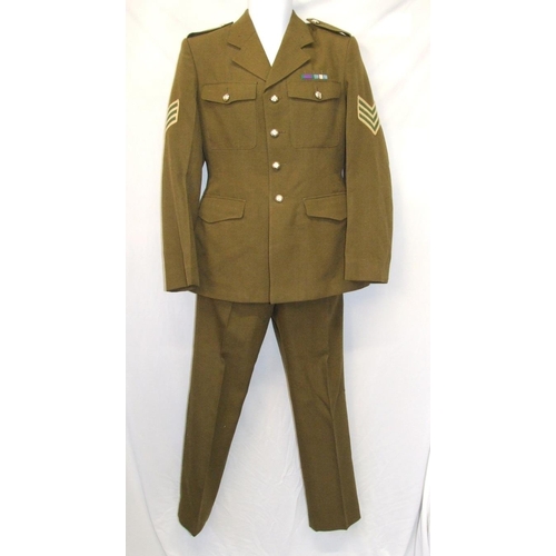 560 - British Army No. 2 Dress Uniform 1980 pattern size 170/97/80 from Bernard Uniforms Ltd. with sergean... 