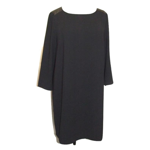 505 - M&S Petite Fit Black Wool Dress, H&M Black Dress size 14 & Cotton Club black satin beaded dress size... 