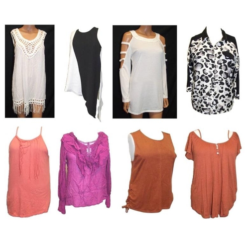 507 - Ladies Tops size 12/14 incl. Next, New Look, Warehouse, River Island, etc. (8)