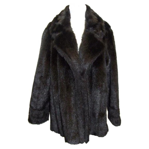 543 - Francesca by HF Greenfield & Sons Ltd. Faux Fur Jacket, approx. size 14