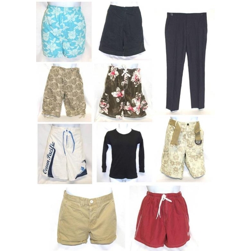 556 - Mens Shorts: Maine size M, Urban Spirit size M, Ocean Pacific size M, Dissident Raw size L, Next siz... 