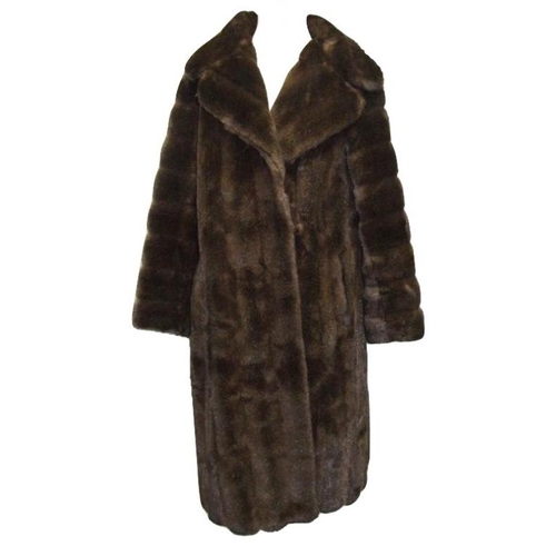 567 - Astraka Vintage Faux Fur Coat, approx. size 14