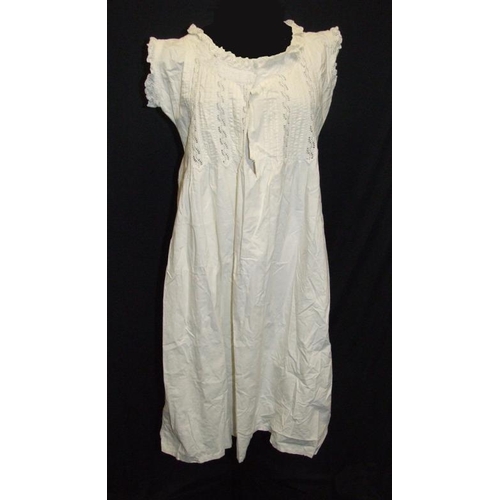 581 - 2 Victorian/Edwardian Cotton Chemises