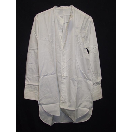 596 - 3 Mens White Dress Shirts labelled 'Metropolitan Police Banner 1958', 6 Oberon wing collars & 2 whit... 