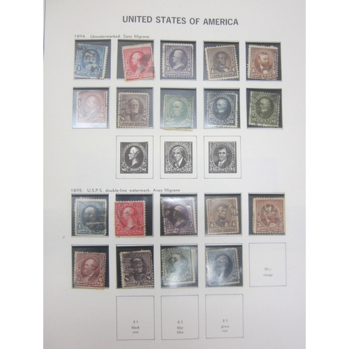 280 - USA Stamps Album of Early Used Stamps in mixed condition from 1861-1944 with catalogue value of appr... 