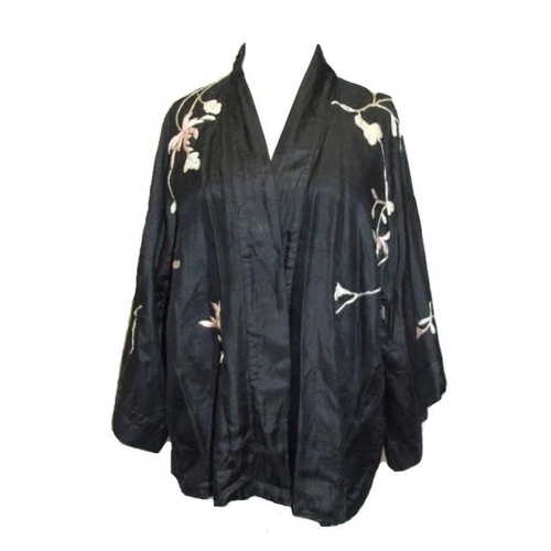 640 - Vintage Silk Kimono & Silk Kimono Jacket (2)