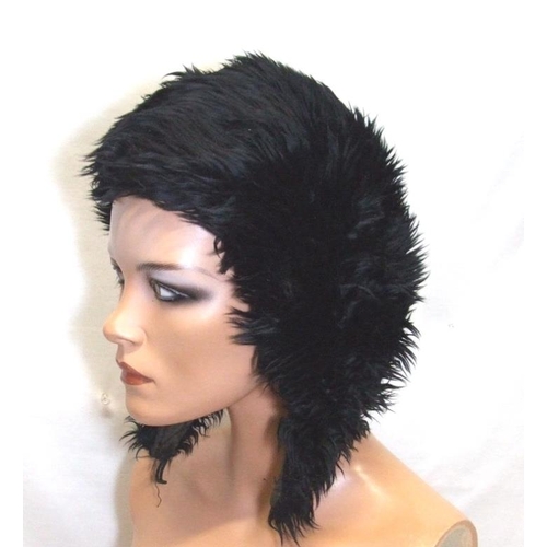 686 - 6 Ladies Vintage Hats & Black Faux Leather Trapper Style Hat (7)