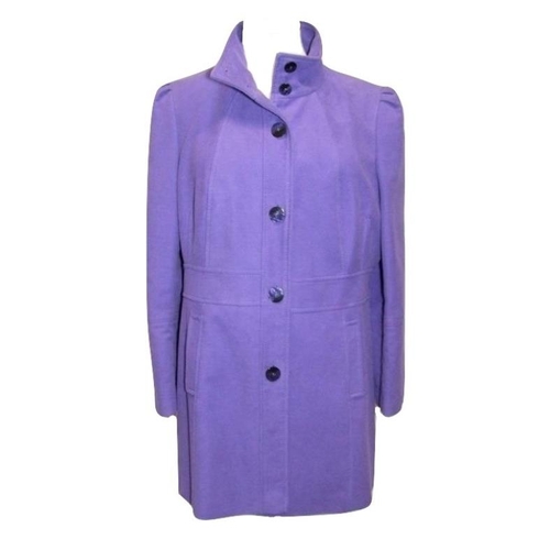 700 - Per Una Purple Brushed Cotton Jacket, size 16