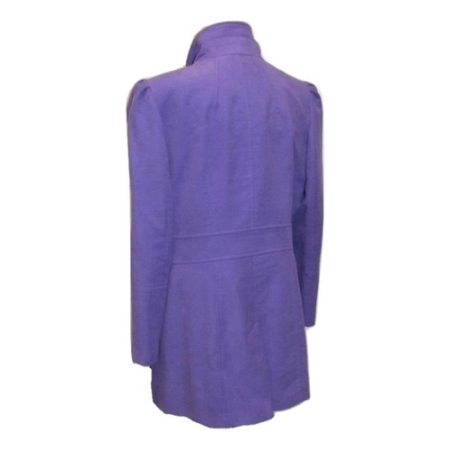 700 - Per Una Purple Brushed Cotton Jacket, size 16