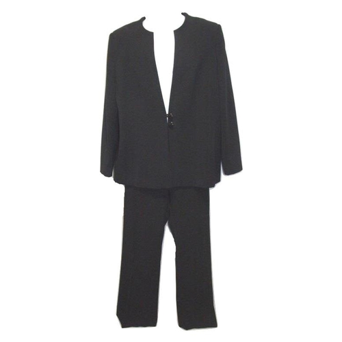 707 - Ladies Klass Collection Black Trouser Suit, size 18