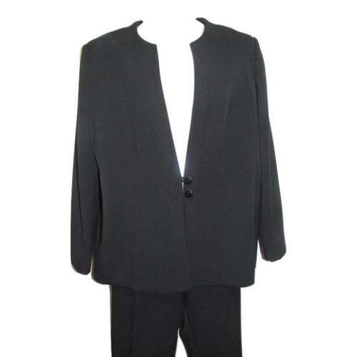 707 - Ladies Klass Collection Black Trouser Suit, size 18