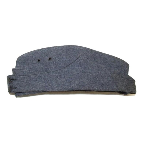 717 - RAF WWII Officers Forage Cap with kings crown insignia & Airmans Forage Cap stamped to interior J Co... 